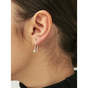 Uline Silver Earring Ie290 [Silver]