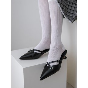 Caryn 캐린 스트랩 뮬 5cm
