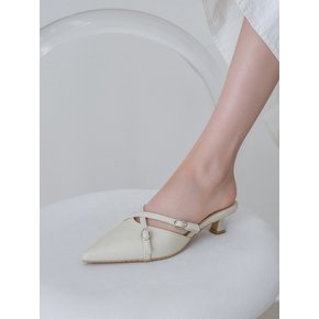 Caryn 캐린 스트랩 뮬 5cm