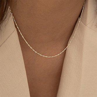 프리모떼 [신민아 착용]PRN123 TWINKLE CHAIN NECKLACE