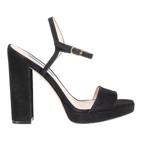 [해외배송] 스튜어트와이츠먼 힐샌들 SUNRAY BLACK SUEDE