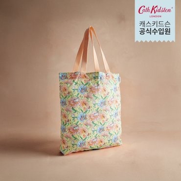 캐스키드슨 스몰 폴더웨이 토트 - 옐로우 버니즈 플로럴 (CK-BAA4591)