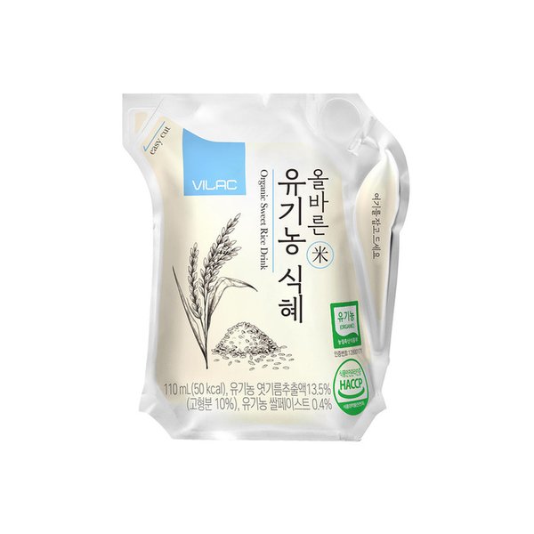올바른 유기농 식혜 110ml 18입