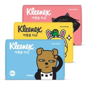 여행용 티슈 카카오프렌즈 50매 1팩