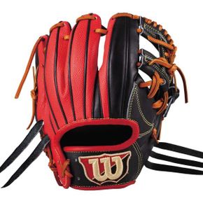 일본 윌슨 글러브 Wilson Training Glove Baseball Softball D5 Base WTAHTQD5H90SCS 블랙 x Sca