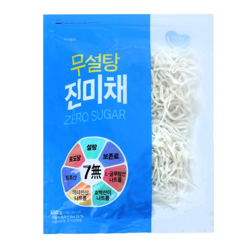 (7무첨가)무설탕진미채600g