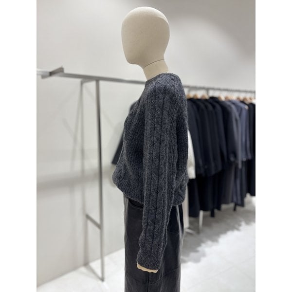 [부산점] 꽈배기 라운드넥 니트 (NJK5WPC15)