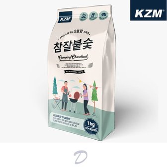 카즈미 참잘붙숯 1kg 잡내제거 훈제용