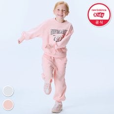 뉴발란스키즈 NBGC_아동 크롭 스웻 셋업 NK9YF1803G