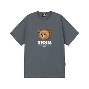 BEAR LOGO 티셔츠 - 그레이