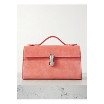 사베트(SAVETTE) 사베트 시메트리 포셰트 가죽 메시 토트 핑크 1647597358737752