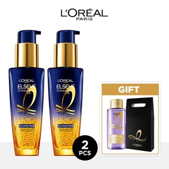 로레알파리 엑스트라오디네리 오일 인 펄 세럼 50ml 1+1+선물포장용상자+히알루론산 샴푸 100ml