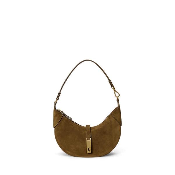 여성 폴로 ID 스웨이드 미니 숄더백(WAPOBAG02V20200310)