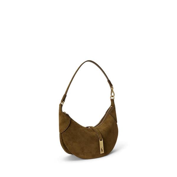 여성 폴로 ID 스웨이드 미니 숄더백(WAPOBAG02V20200310)