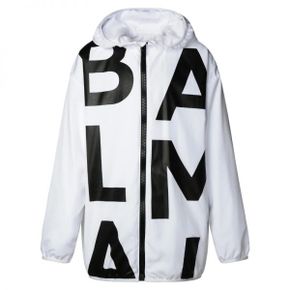 키즈 Boys 로고 프린트 하이 넥 자켓 Size 8Y BU2P67-N0098-100NE 1310494