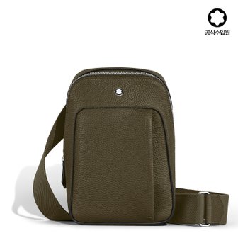 몽블랑 [공식] 그레인 온 바디 백 카키 220204