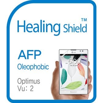 Healing Shield 힐링쉴드 옵티머스 뷰3 LG-F300 AFP 올레포빅 액정보호필름 2매(HS140343)