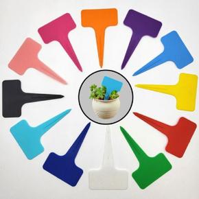 T자형 원예 식물 이름표 12color