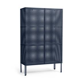 헤이 HAY  Perforated Cabinet Floor Large Steel Blue 퍼퍼레이티드 캐비넷