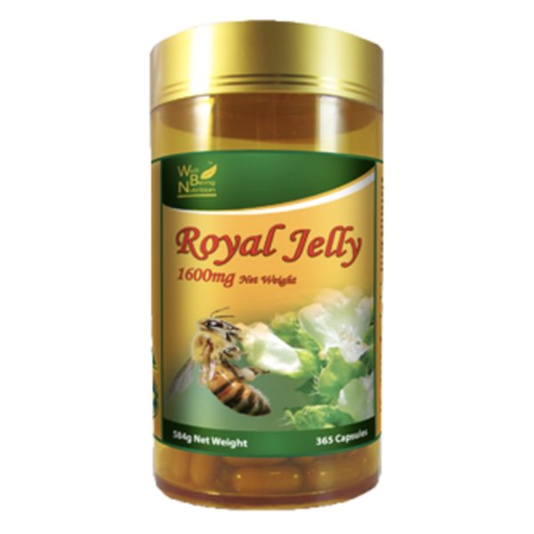 WBN 로얄제리 Royal Jelly 1600mg 365캡슐