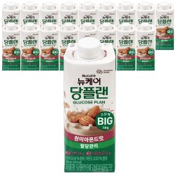 뉴케어 당플랜 BIG 현미아몬드맛 300mlx18팩 식사대용음료 저당 균형 영양식
