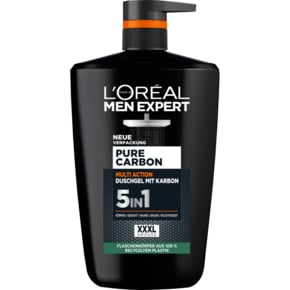 로레알 LOREAL 맨 샤워 젤 퓨어 카본, 1000ml