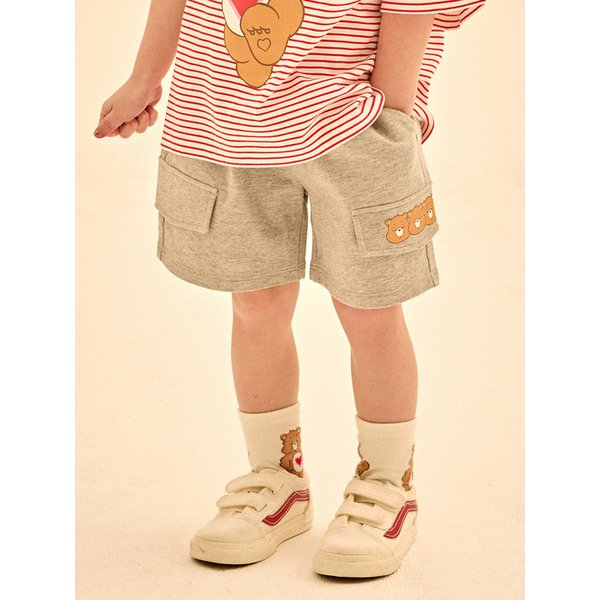 텐더하트베어 카고스타일5부팬츠