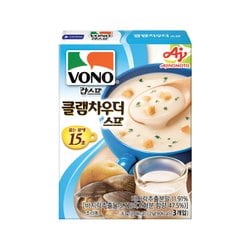 농심 보노스프 클램차우더 63g 10개