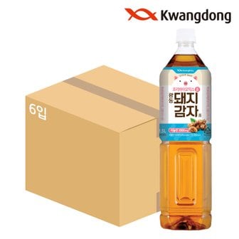 광동 [무료배송] 광동 돼지감자차 1.5L x 6pet