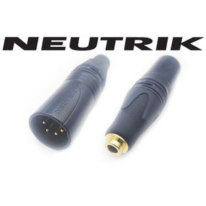 밸런스드 뉴트릭NC4MXX-B XLR4핀(수) to 4.4mm(암)젠