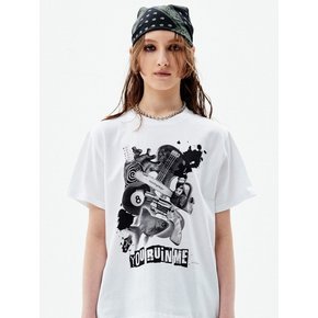 RUIN ME H/S TEE [WHITE]