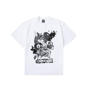 RUIN ME H/S TEE [WHITE]