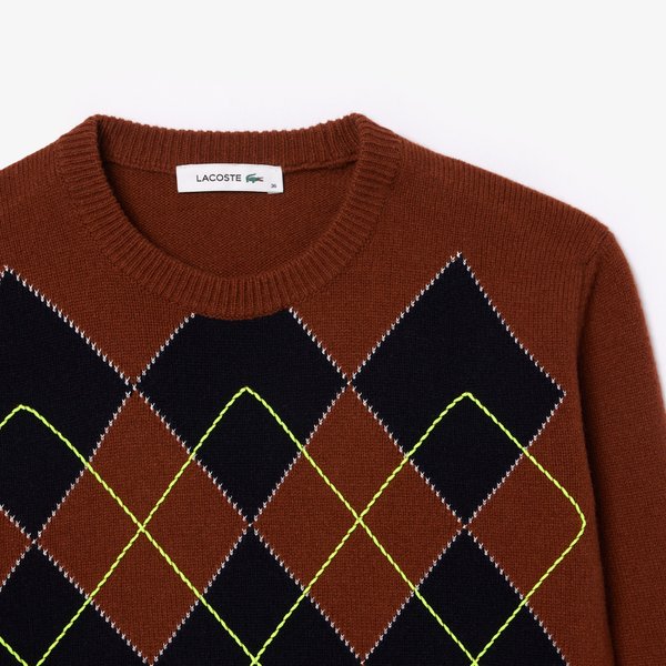 [시흥점] 여성 아가일 크루넥 스웨터 AF2616-54N