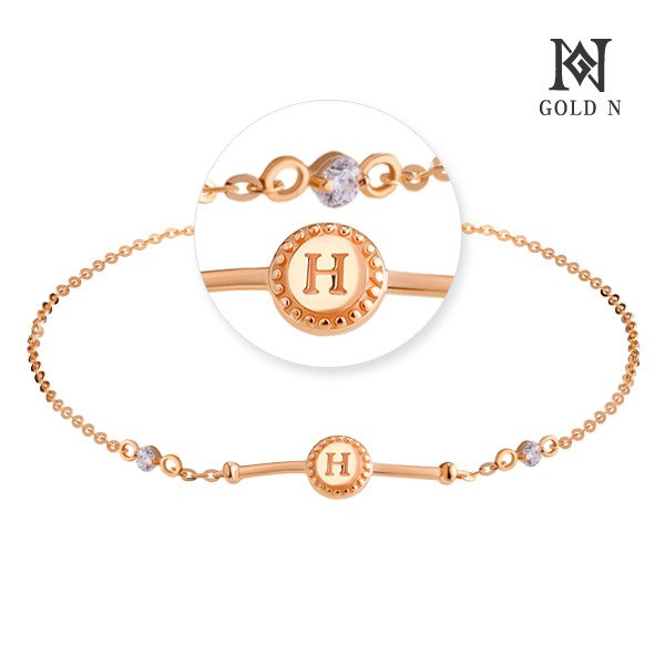 골드앤 14K 리썸 에이치 팔찌 - SSG.COM