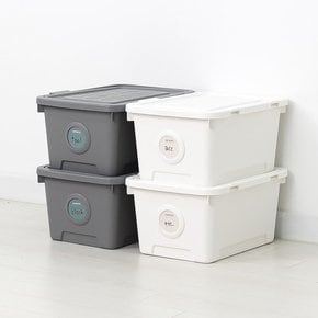 도트 리빙박스 24L 2P