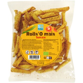  푸랄 Pural RollsO 토마토 옥수수 스낵 125g