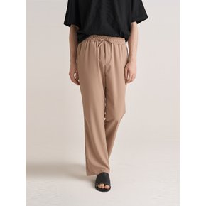 2 Way Stretch Banding Pants (Beige)