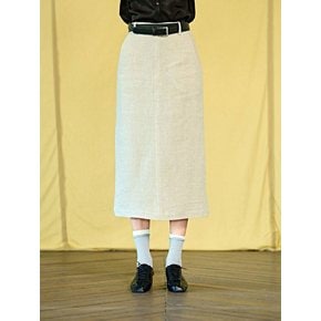 Esther linen twin-belted skirts