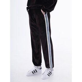 0 3 brownie velvet jogger pants