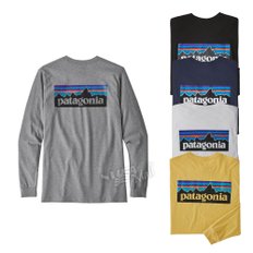 P-6 남성 로고 긴팔 티셔츠 PATAGONIA M LONG SLEEVED P-6 LOGO RESPONSIBILI TEE