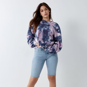 [TRUE RELIGION] TIE DYE OVERSIZED PULLOVER_205198_FAIR ORCHID