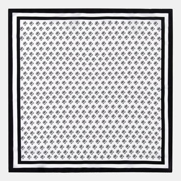 리끌로우 R-MONOGRAM SCARF WHITE 스카프
