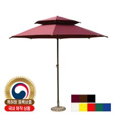 카본 파라솔 버건디/브라운/블랙 Φ2300 (받침대 별매)