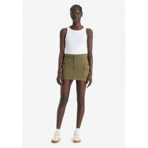 5478872 Levis MINI CARGO SKIRT - Denim skirt olive night