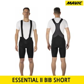 2022 에센셜  2 빕숏 블랙색/Essential II Bib Short/자전거 5부 반바지