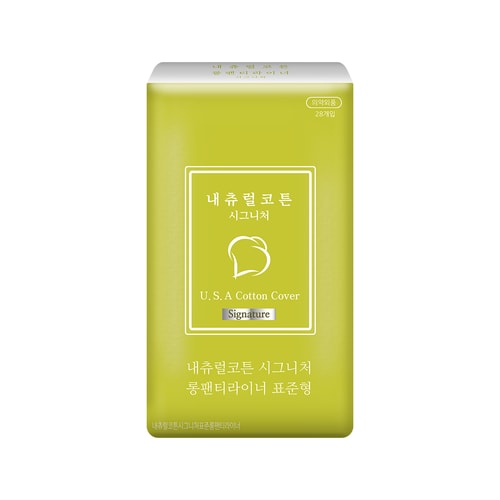 내추럴코튼 시그니처 롱 팬티라이너 28p