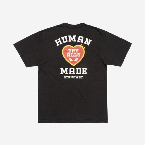 휴먼 메이드 그래픽 티셔츠 07 블랙 Human Made Graphic T-Shirt 07 Black 270042