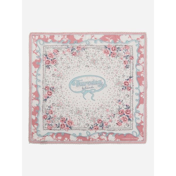 플라워 프레임 반다나_T256MHC149W