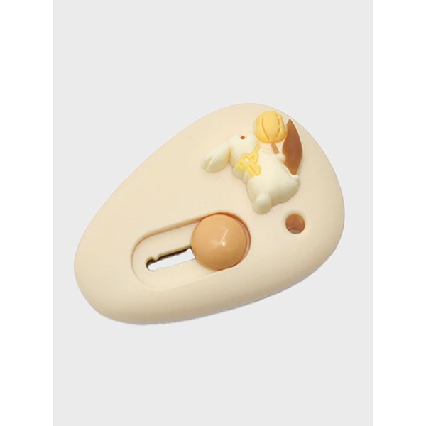 귀여운 미니 베이지 커터 언박싱 택배칼