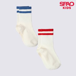 배색 크루 삭스 SPAYGA9KU2